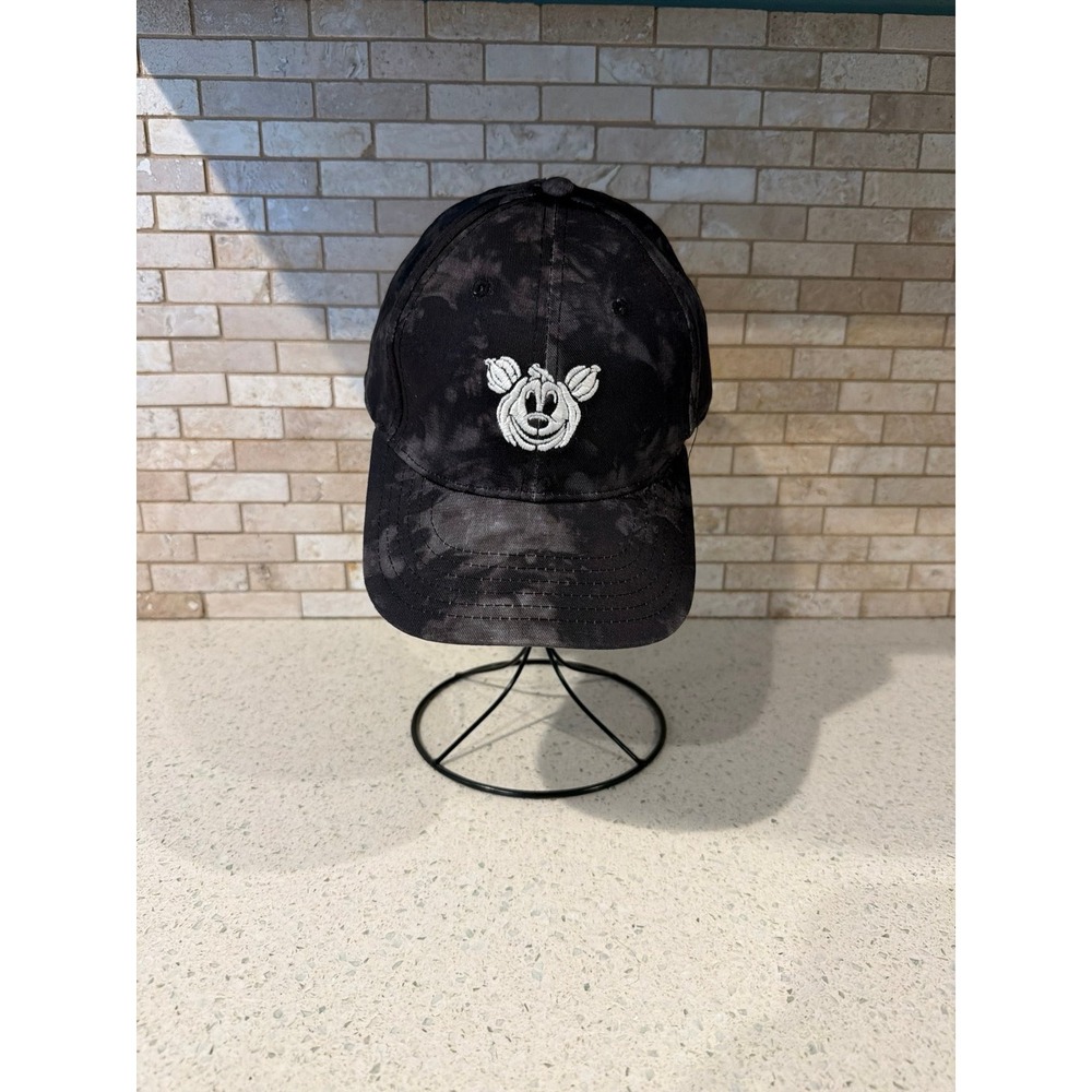 Disney Mickey Jack O Lantern Glow Hat Adult Gray NWT